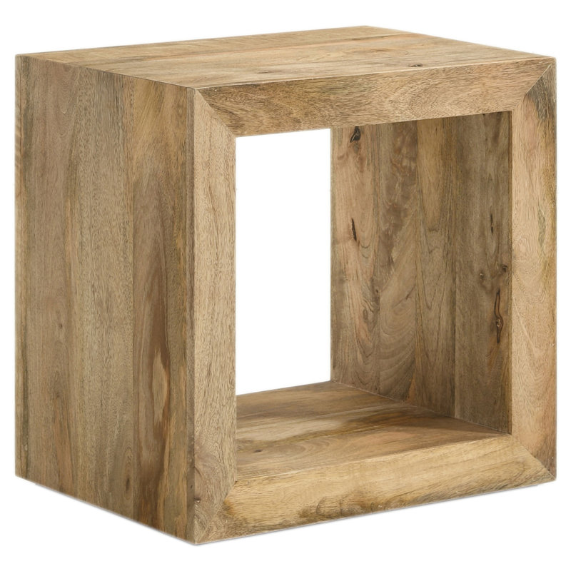 Kashawn Solid Wood End Table