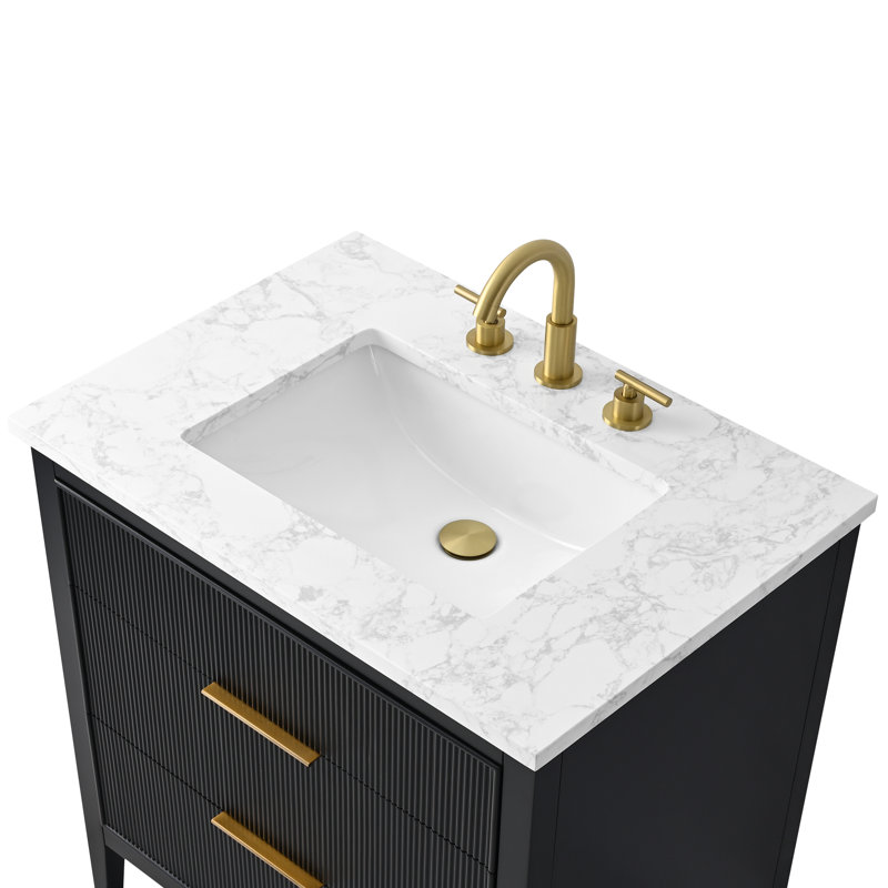Emma 30" W Single Vanity, Black