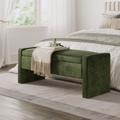 Banc de rangement rembourré Sharpay