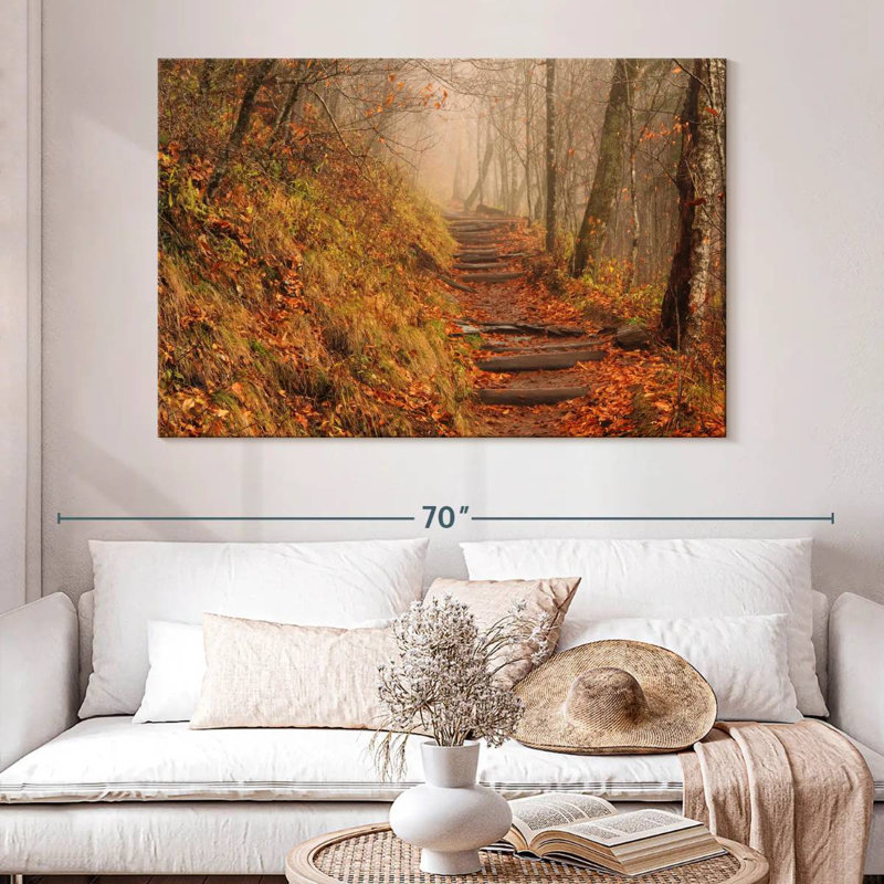 Sentier des Appalaches Alvord Misty Autumn, H 34 po x l 51 po