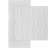 South Beach MirroFlex 4ft. x 8ft. Glue Up PVC 3D Wall Panels in Gloss White Paintable