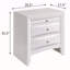 Table de chevet avec 2 tiroirs-745786303