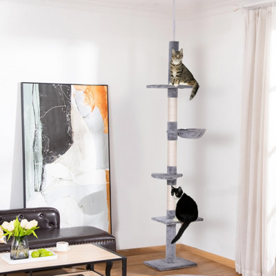 Arbre à chat vertical Pawhut