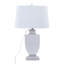 Lampe de table transparente 26 po Prager