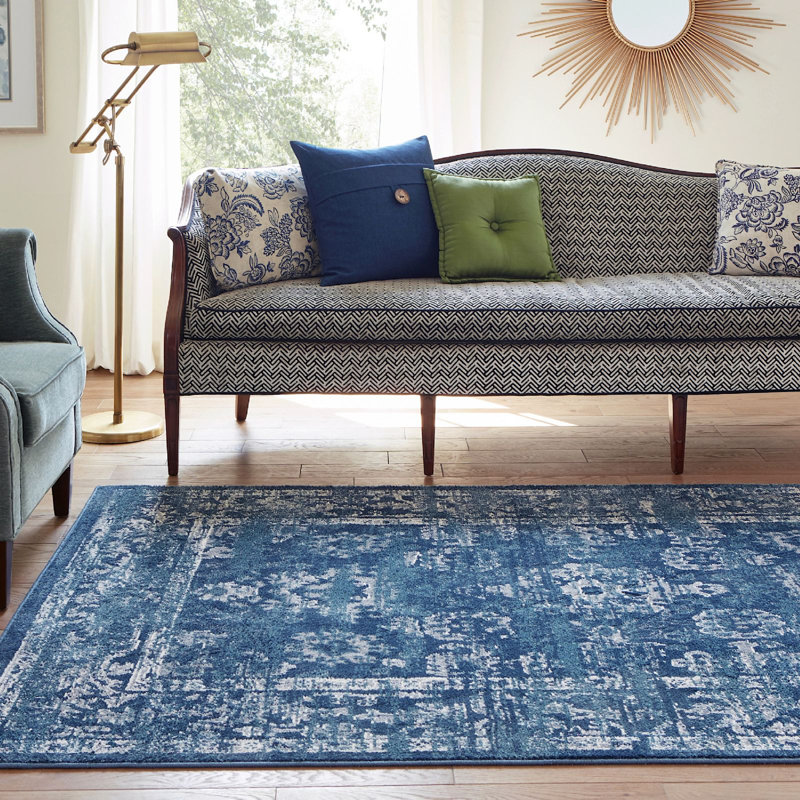 Endel Abstract Indoor Rug, Rectangle 8' x 10'