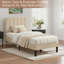 Ensemble de 2 lits plateforme tapissier Bedias-88590565