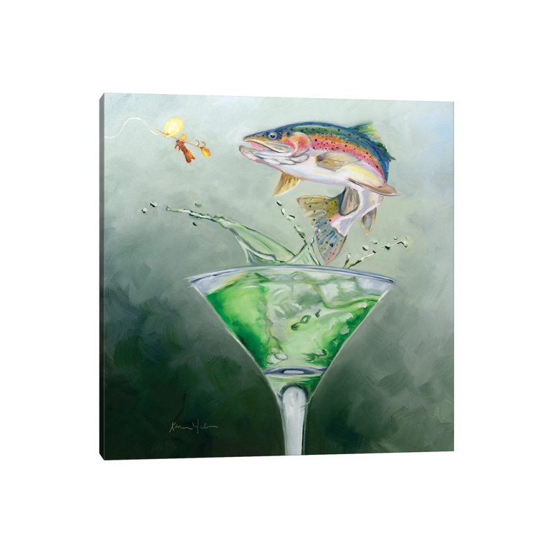 Rainbow Mixer by Karen Weber - Painting on Canvas, Wrapped Canvas, 66.04 cm H x 66.04 cm W x 3.175 cm D