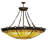 Fleur-de-Lite 10 - Light Timeless Bronze Unique/Statement Pendant