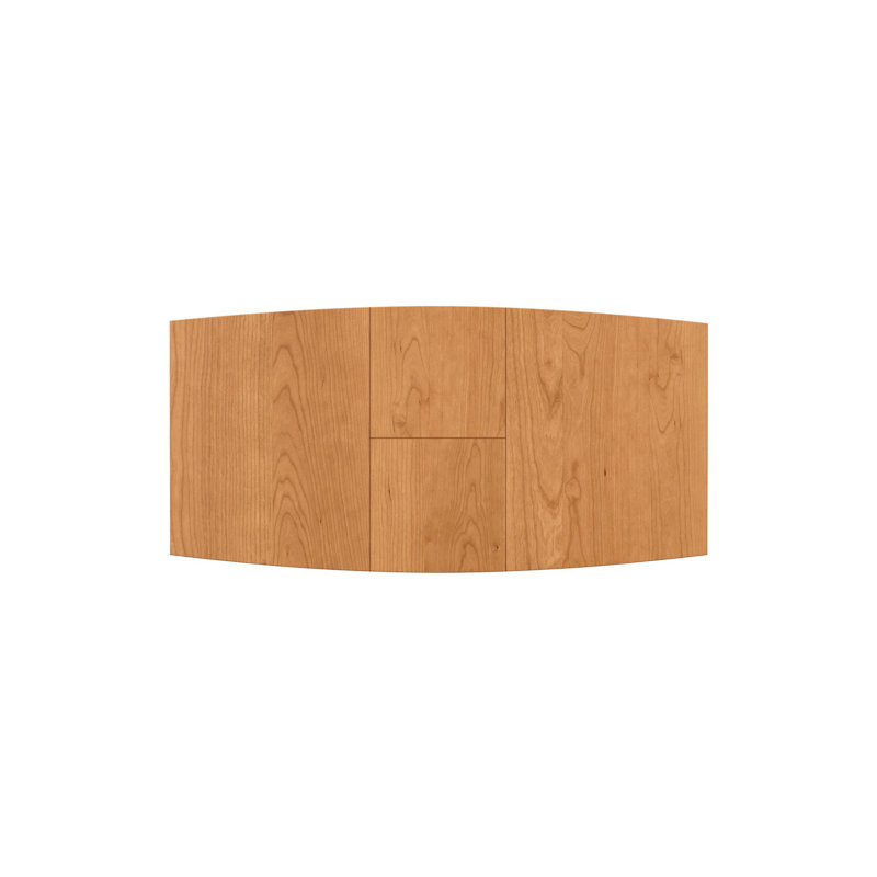 Catalina Trestle Extensions Table, Natural Cherry, 30" H x 66" L x 40" W