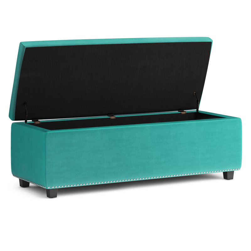 Hamilton Velvet Ottoman