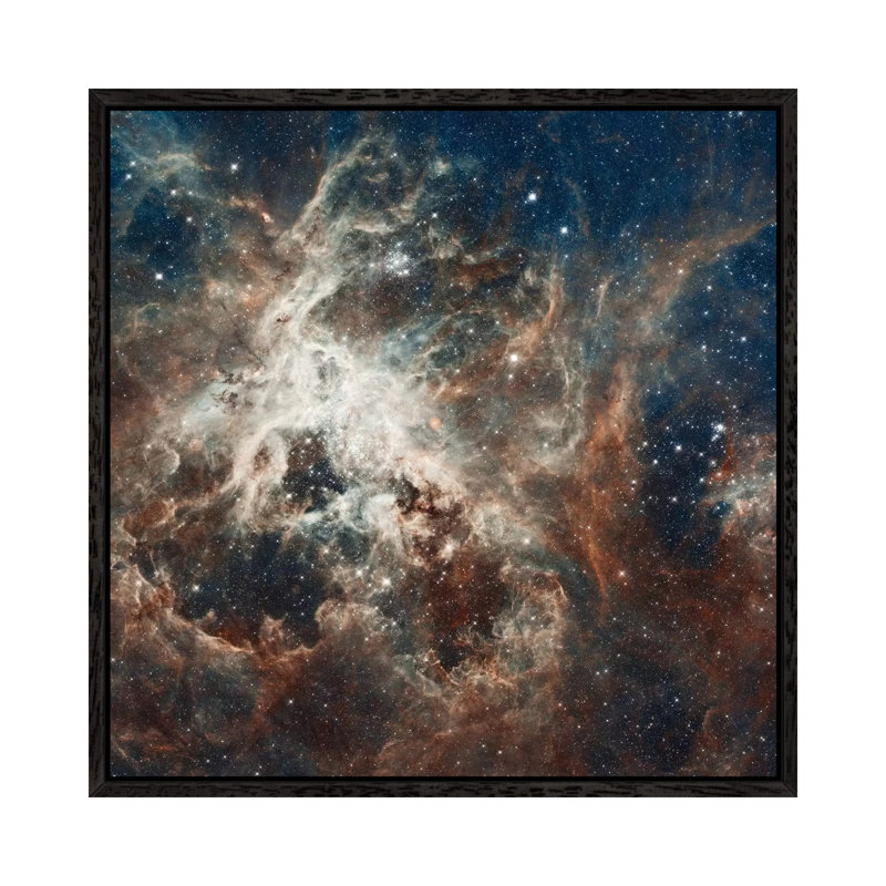 Prolific Star-Forming Region, 30 Doradus (Tarantula Nebula) (Hubble Space Telescope 22nd Anniversary Image) by NASA - Print on Canvas