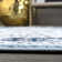 Arignote Oriental Machine Made Power Loom Polypropylene Blue/Navy Area Rug