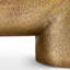 Side Table Drayton Hammered Vintage Brass Finish