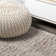 Anttwan Solid Shag Beige Rug