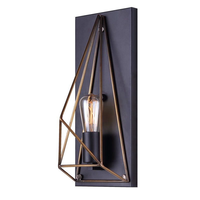Plafonnier encastré 1 lumière, Or