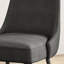 Chaise rembourrée gris anthracite (2) - Pieds en métal pour une expérience culinaire élégante 2-1442411443
