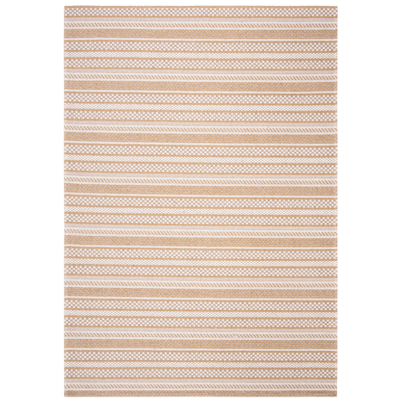 Olyn Performance Performance Striped Rug, Runner 2' x 7'