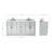 Tidworth Solid Wood Double Bathroom Vanity with 1.5'' Carrara Marble Top-1957582496-1956227778-2001589664