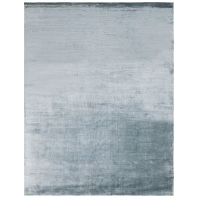 Mcelroy Hand-Knotted Villa Blue Area Rug