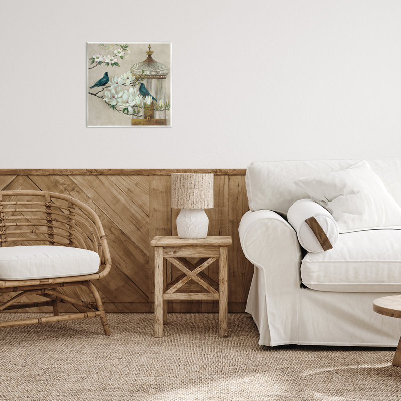 «Floral Bluebird Menagerie», par Elaine Vollherbst