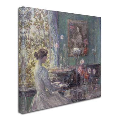 « improvisation », reproduction sur toile tendue