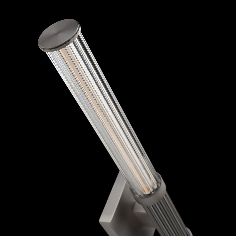Ribeye 18.75" Dimmable LED Wall Sconce, 3000K Color Temperature, Brushed Nickel