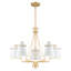 5 - Light Iron and Steel Chandelier
