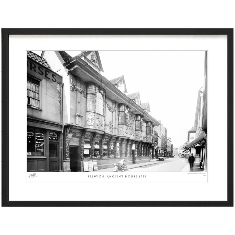 Ipswich, Ancient House 1921 by Francis Frith - Single Picture Frame Print, 60cm H x 80cm W  x 2.3cm D