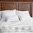 Linen Pillowcases 1 Pair Basic Style 55% Euro Linen 45% Cotton Blend Solid Color Flax Shams Set Of 2，12X20 Inch-120464341