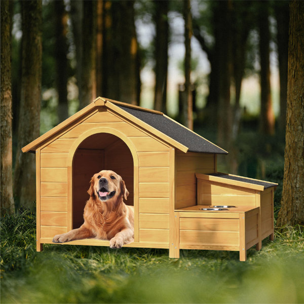 Tucker Murphy Pet™ Elizel Brown Dog House | Wayfair