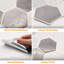 Honey  Hexa Glossy 3D Tile Stickers 30 x 15cm-1523628473