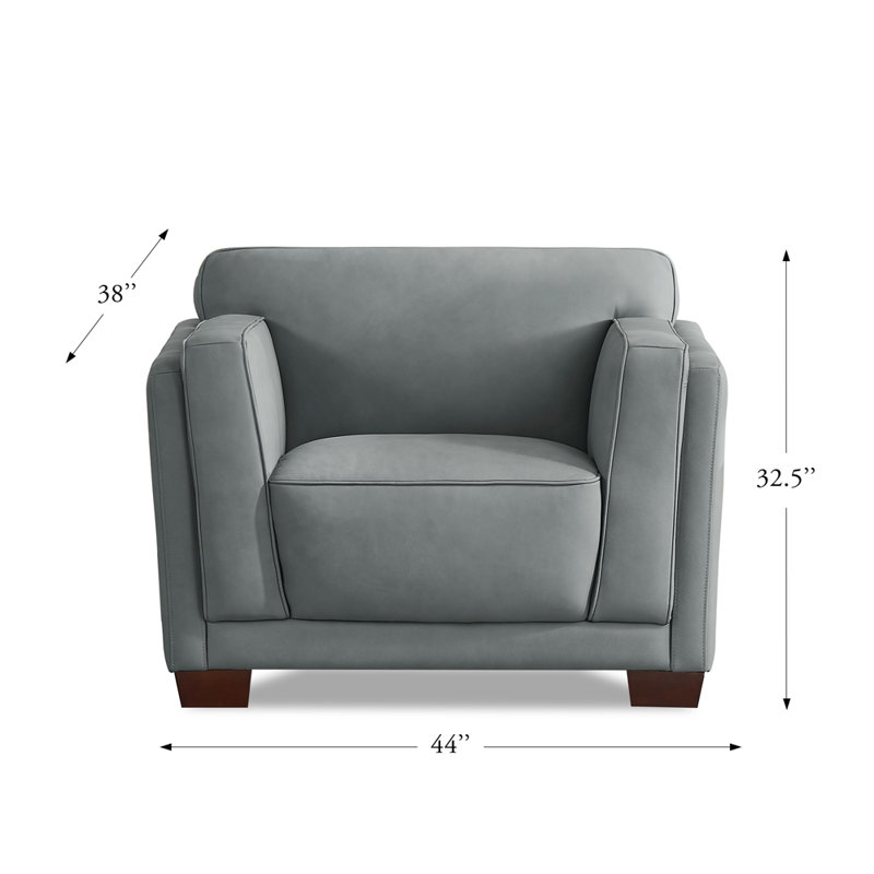 Chaise en cuir Martha