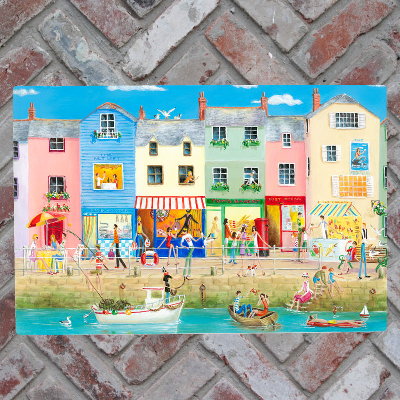 L.HAMMET Traditional Nautical & Beach Wall Decor on Ceramic