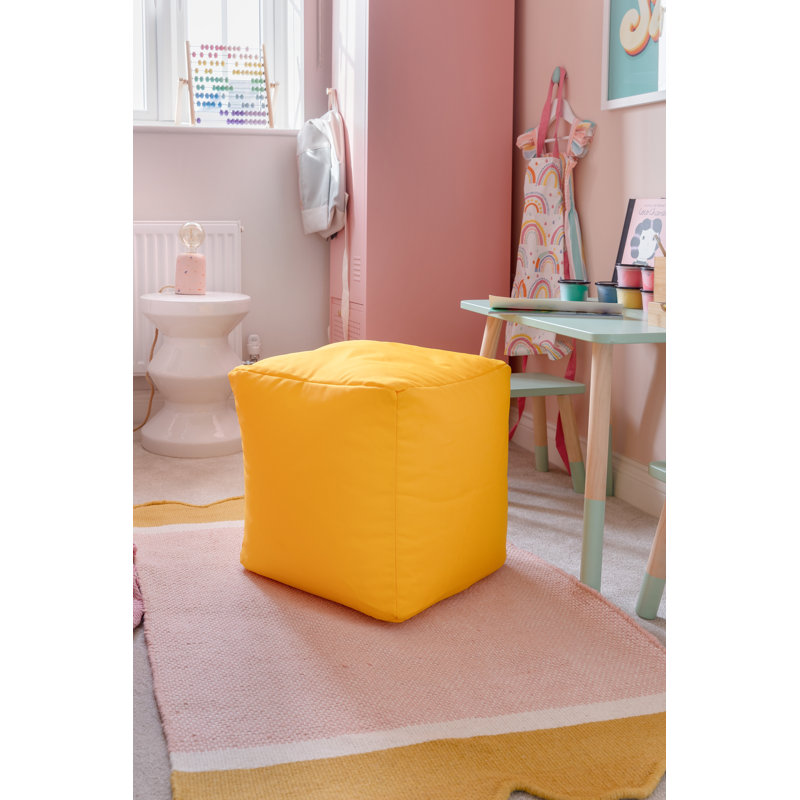 Outdoor Friendly Refillable Classic Bean Bag, Yellow