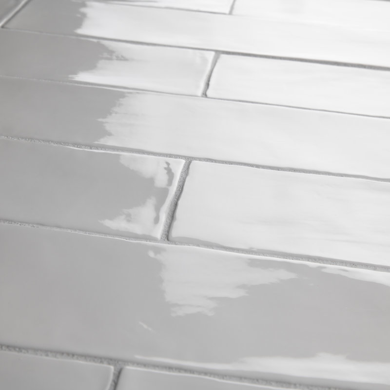 Chester 3" x 12" Ceramic Subway Tile, White