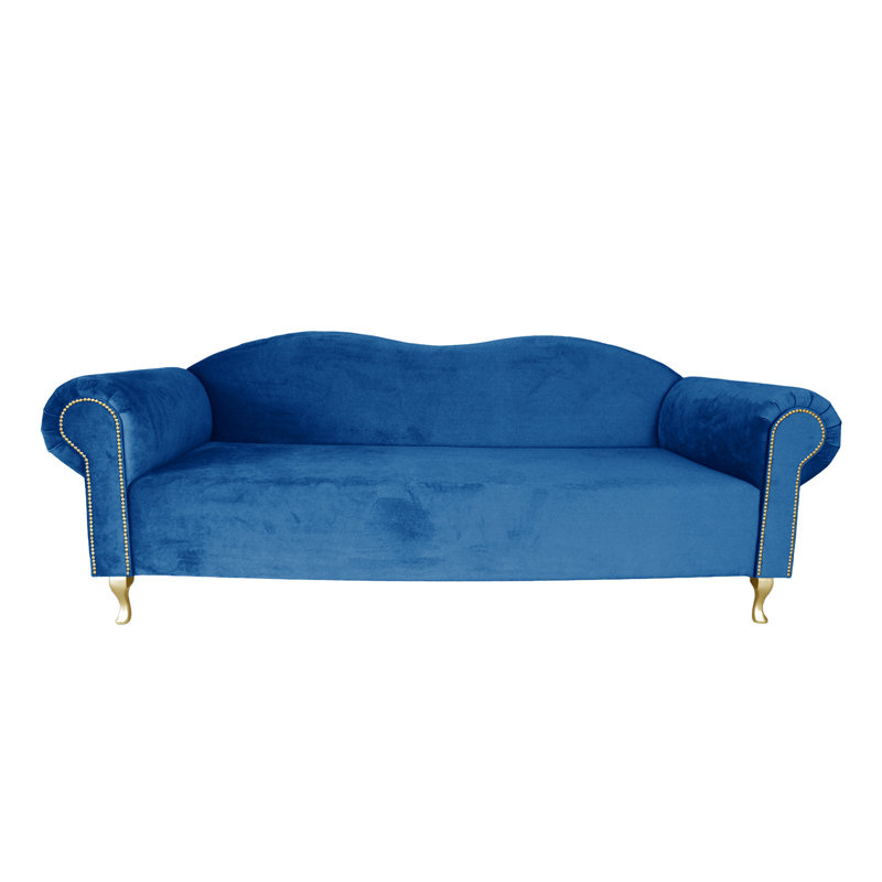 Glamour Sofa, Velour / Blue