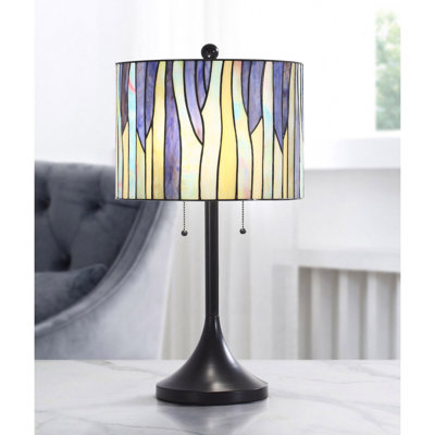 Mccant Glass Standard Table Lamp