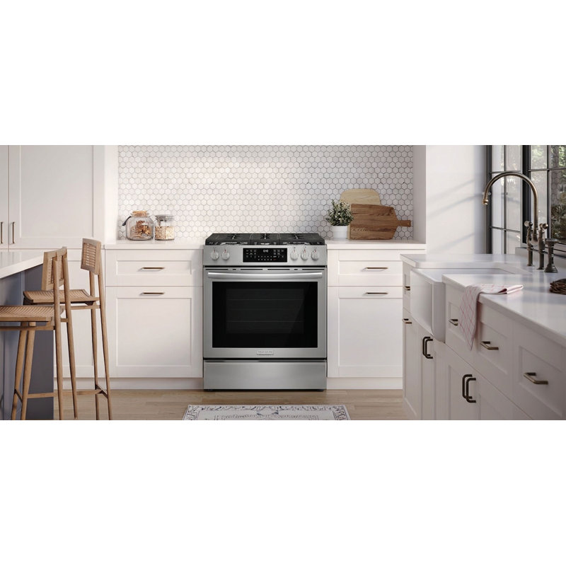 30" Gas Range with Total Convection