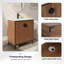 Meuble-lavabo autoportant de 30 po avec lavabo intégré et portes à fermeture en douceur-1262586024