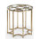 Lisette Glass End Table
