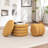 Ashyiah 23.5'' Wide Storage Ottoman With Small Stool-1164108304