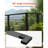 Corner Connectors for Handrail Extension for Cable Railing POM