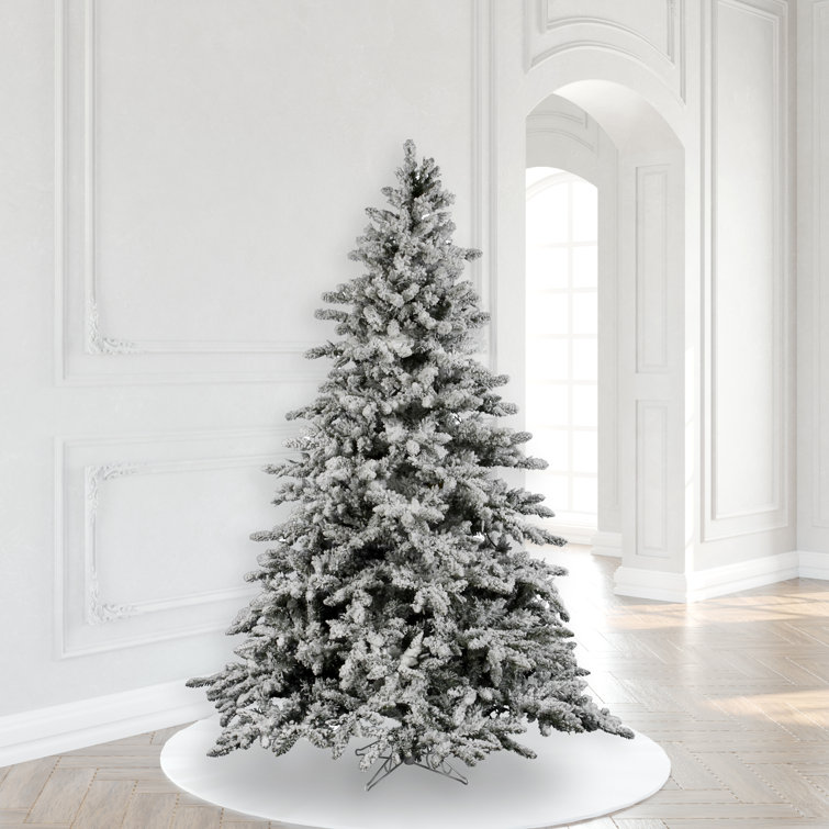 Green/White Fir Artificial Christmas Tree