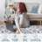 Washable Vintage Area Rug - Non-Slip Low Pile Carpet for Living Room, Bedroom & Dining Room, Water Repellent Design-1034644496