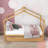 Agaro Twin House Beds Platform Bed with Trundle by  Isabelle & Max™-1053606168
