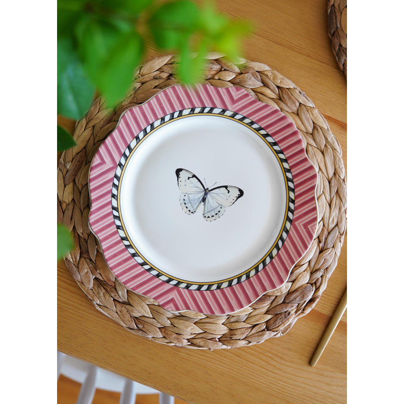 Mystique 27cm Bone China Dinner Plate
