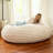 6 Foot Cocoon - 2-in-1 Convertible Bean Bag Bed & Large Bean Bag Chair for Adults: Mondo Faux Fur-922175872