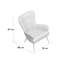 Holli Upholstered Wingback Chair-23713858
