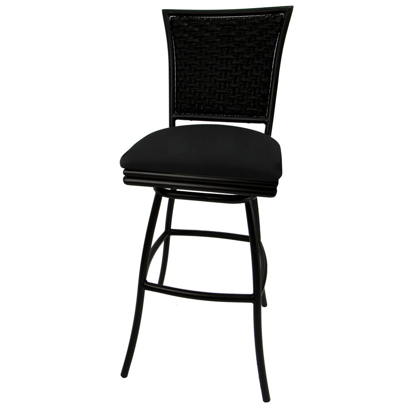 Tabouret Antaneice, Noir