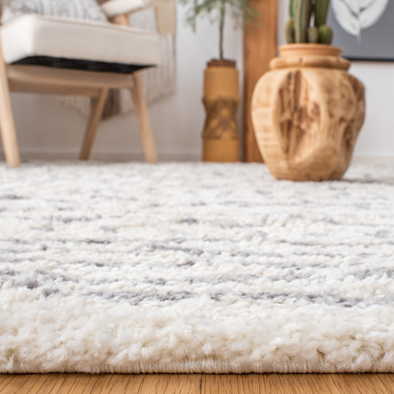 Tapis Gilcrease Performance Southwestern, Carré 10 pi, Ivory/Grey